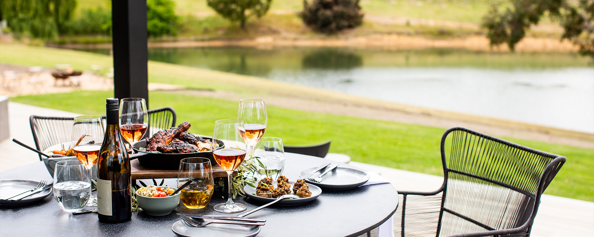 Lancemore Macedon Ranges Boutique Luxury Accommodation Hero Food and Wine 2000x800 v4