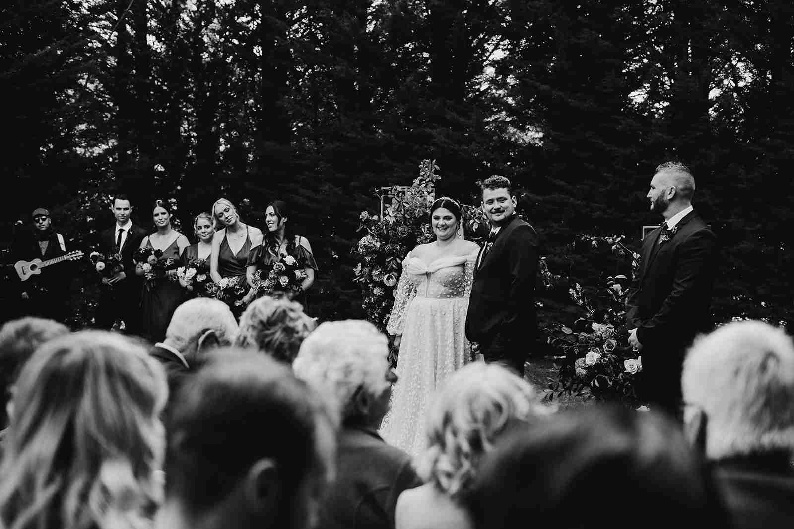 Lancemore Macedon Ranges Wedding Ceremoney Garden 6